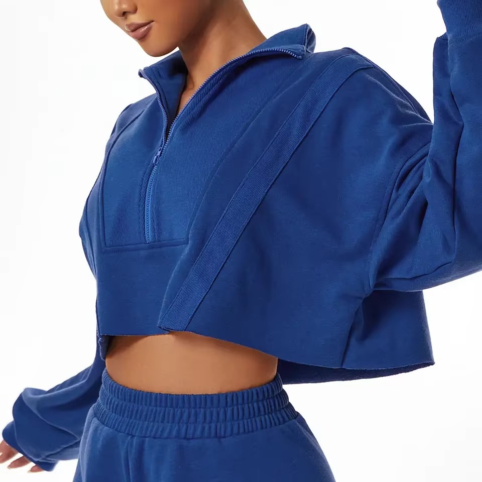 Picture of Women Crop Top Casual Women's Hoodies